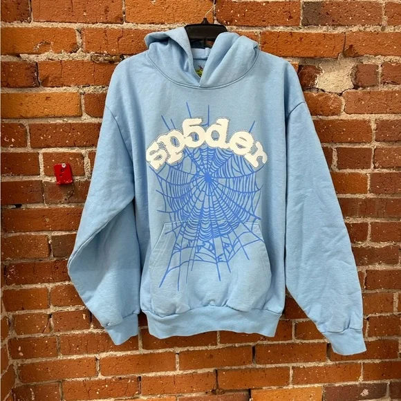 Sp5der Spider worldwide パンツ　スカイブルー Sp5der Spider worldwide パンツ スカイブルー - メルカリ